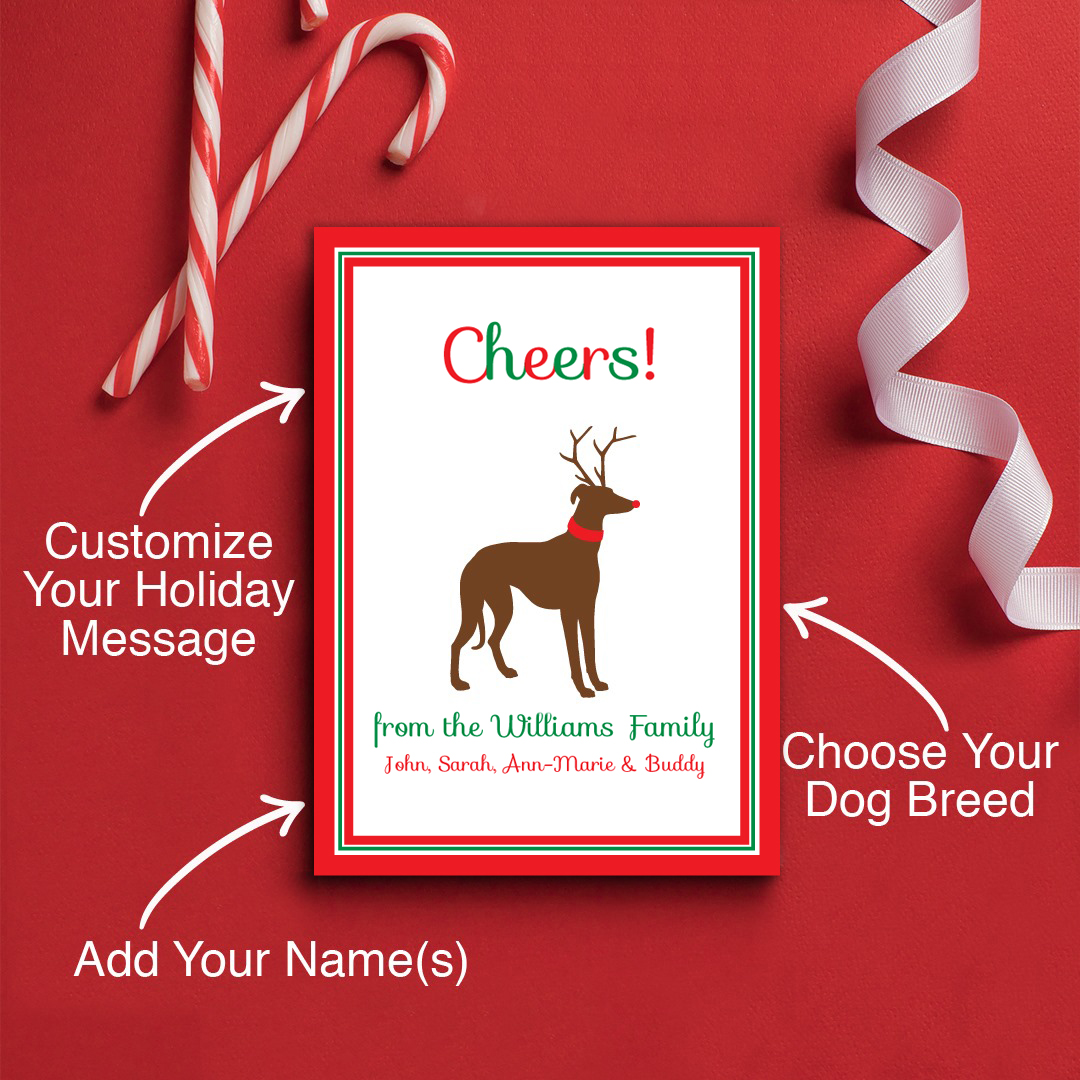 dog christmas card sayings